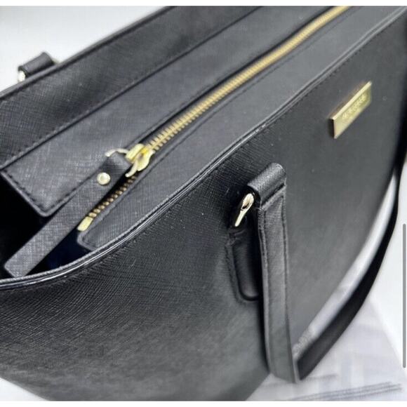 Kate Spade Authenticated Dally Laurel Way Shoulder Bag Leather Black WKRU4094 - Picture 5 of 14